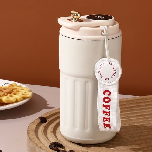 Hot Sale Coffee Mug Inteligente Termo Digital 450ml Stainless Steel LED Smart Temperature Display Thermal Flask Cup Water Bottle