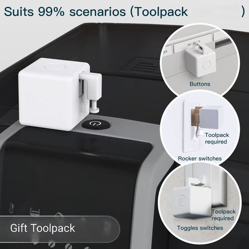 Tuya Fingerbot Tool pack Smart Fingerbot Switch Button Pusher Smart Life App Voice Control White smart home