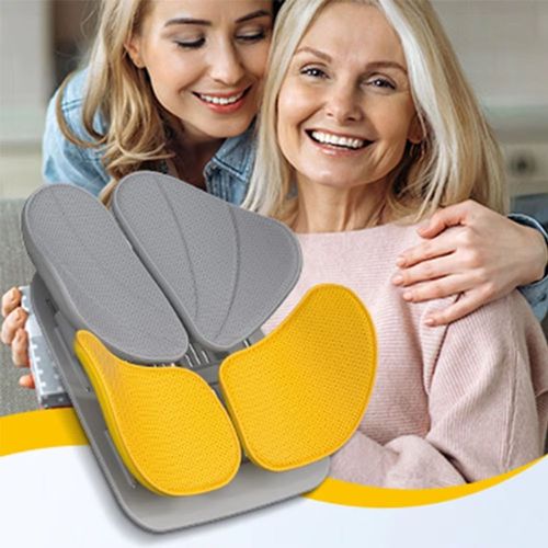 Mesh Car Seat Waist Cushion Breathable Ergonomics Car Back Lumbar Cushion Adjustable Multi Sided Support