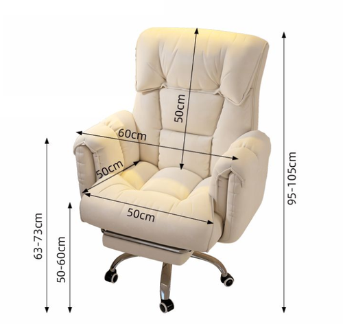Hot Sale Premium Thickened Executive Office Chair Ergonomic Multifunctional Modern Design for Home and Boss Fabric Material