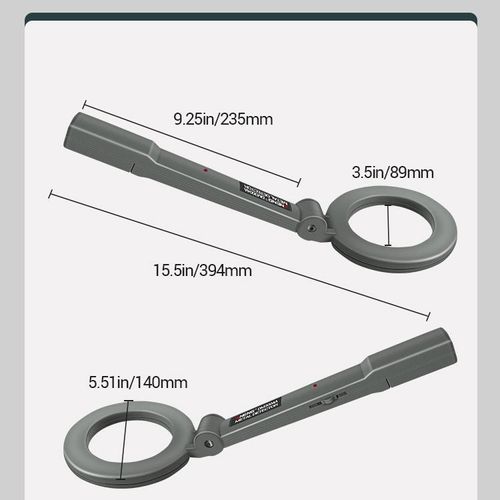 🔥 2025 Novo Detector de Metais Portátil – Alta sensibilidade, design dobrável, perfeito para aventuras ao ar livre! 🔍⚒️