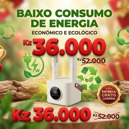 🇦🇴👟PROMOÇÃO ESPECIAL OFERTA LUANDA!—🔥👟 Secador de Sapatos Inteligente!—⏰ Temporizador Digital com Ecrã Tátil!—💨 CHEGA DE SAPATOS MOLHADOS!— 🌧️ Perfeito para Chuva e Suor!— 🏠 Ideal para Uso Doméstico! — 🚚 Entrega Grátis em Luanda!