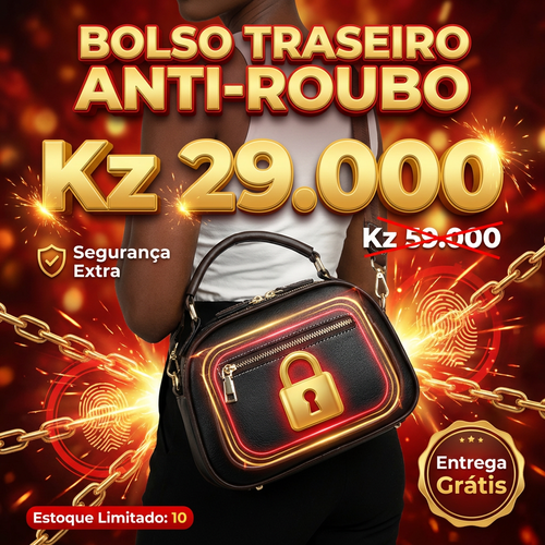 🇦🇴✨ NOVA MODA FEMININA EM LUANDA!—👜 Bolsa Elegante e Moderna—👠 ✨ Super Leve e Confortável—👗 Perfeita para Trabalho, Passeio e Compras—🔥 Estilo Luxuoso que Combina com Qualquer Look—🚚 Entrega Grátis + Pagamento na Entrega