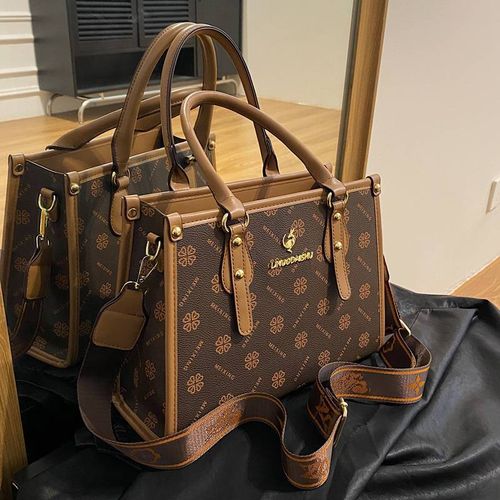 🔥Lançamento 2025 | Quantidades Limitadas⏳ Bolsa de Luxo Feminina – Elegância Estampada | Bolsa de Ombro & Crossbody Fashion 👜💖