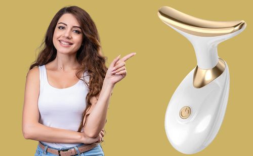 💖🔴🌸Bastão Emagrecedor Facial 7 Cores - 👑Antienvelhecimento para Rosto, Pescoço e Olhos Firmes! 🦋💫