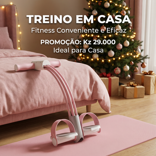 💥 Luanda – Top Vendas 2025 🚀 Elástico Fitness Completo – Pernas, Glúteos e Abdômen em Casa 💪🏽🏠