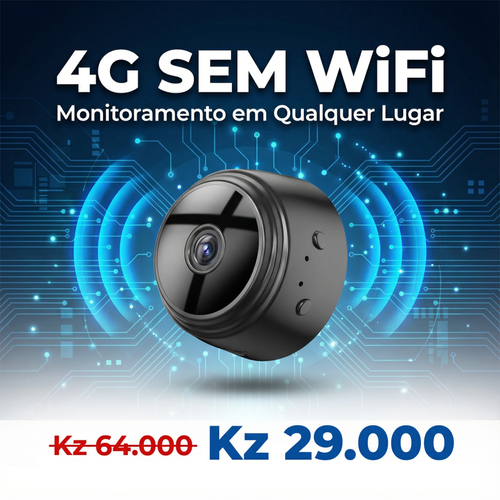 ⚠️🇦🇴 Luanda 🔒 | Câmara A9 HD Grande Angular — Pequena no Tamanho 🔍 —Visão Grande Angular 👀 — Imagem HD Clara 🌙 — Monitorização Interior & Exterior 🏠🚪 — Proteção Antirroubo 24h ⏰