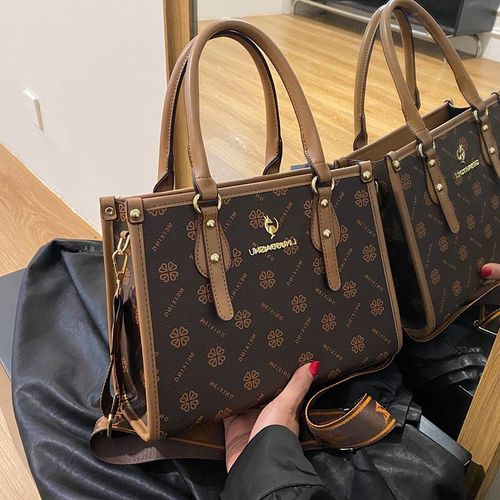🔥Lançamento 2025 | Quantidades Limitadas⏳ Bolsa de Luxo Feminina – Elegância Estampada | Bolsa de Ombro & Crossbody Fashion 👜💖