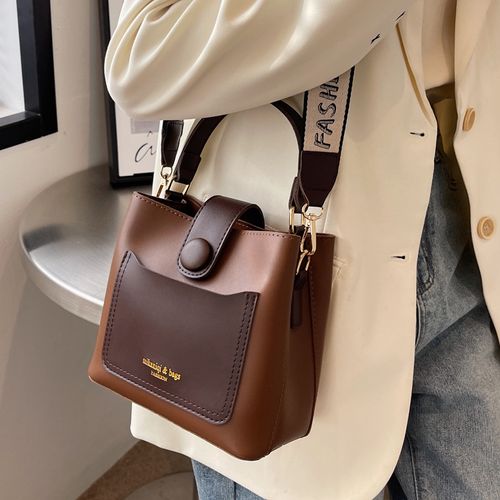 🔥🔥🔥1915 avaliações positivas┃Nova Bolsa Vintage 2025  Mão & tiracolo bucket bag de luxo