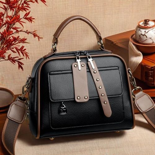 🔥 2025 Novo saco quadrado de luxo para mulher – Versátil, de grande capacidade e elegante, para transportar à mão ou a tiracolo! 💎👜