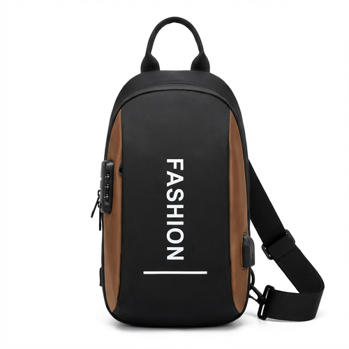 🚨🔥🇦🇴 PROMOÇÃO ESPECIAL LUANDA!—🔒🛡️Bolsa Peitoral Masculina com Cadeado + Porta USB 🔋⚡—📱💼Grande Capacidade para Telemóvel e Acessórios—🕶️Design Moderno e Antifurto—🚶‍♂️Perfeita para Trabalho, Passeio e Dia a Dia— Entrega Grátis + COD! 🚚