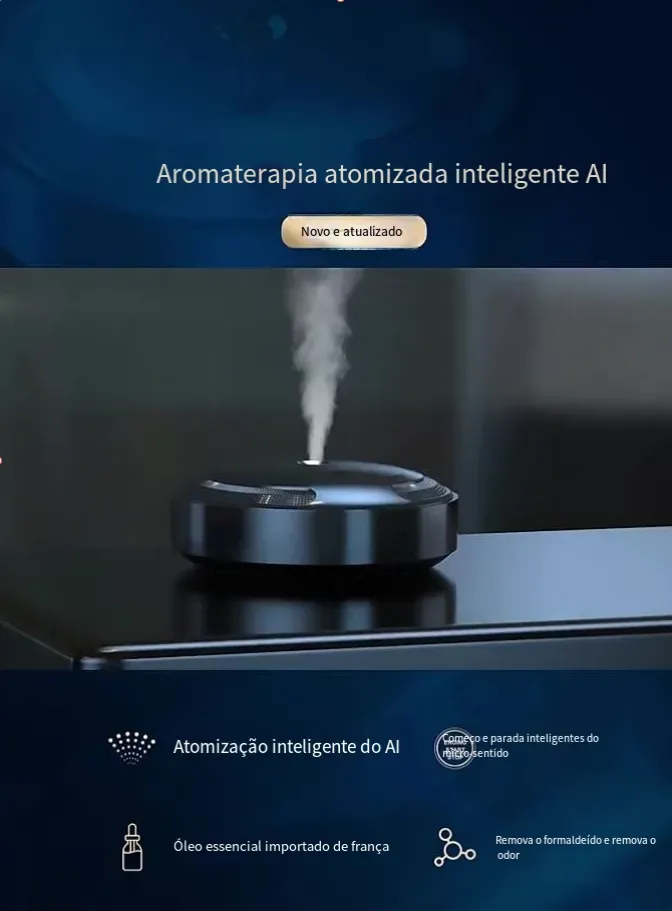 🔥 Luanda 🚗 Difusor de Aroma Automático – Perfume Suave e Duradouro para o Seu Carro🚗✨