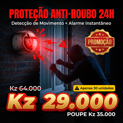 ⚠️🇦🇴 Luanda 🔒 | Câmara A9 HD Grande Angular — Pequena no Tamanho 🔍 —Visão Grande Angular 👀 — Imagem HD Clara 🌙 — Monitorização Interior & Exterior 🏠🚪 — Proteção Antirroubo 24h ⏰