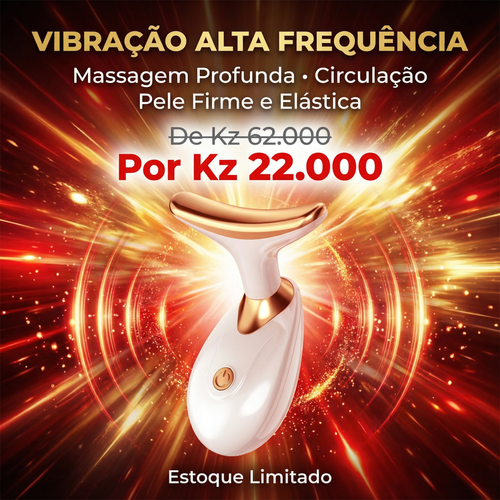 💖🔴🌸Bastão Emagrecedor Facial 7 Cores - 👑Antienvelhecimento para Rosto, Pescoço e Olhos Firmes! 🦋💫