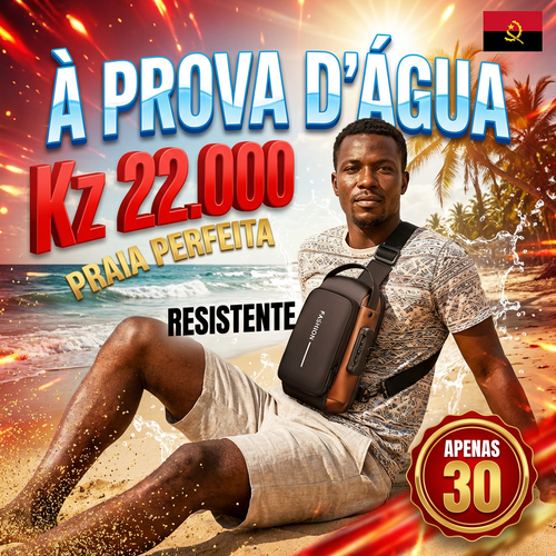 🚨🔥🇦🇴 PROMOÇÃO ESPECIAL LUANDA!—🔒🛡️Bolsa Peitoral Masculina com Cadeado + Porta USB 🔋⚡—📱💼Grande Capacidade para Telemóvel e Acessórios—🕶️Design Moderno e Antifurto—🚶‍♂️Perfeita para Trabalho, Passeio e Dia a Dia— Entrega Grátis + COD! 🚚