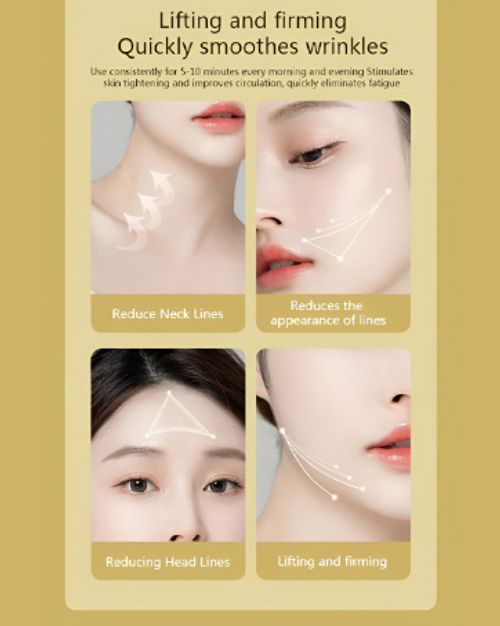 💖🔴🌸Bastão Emagrecedor Facial 7 Cores - 👑Antienvelhecimento para Rosto, Pescoço e Olhos Firmes! 🦋💫
