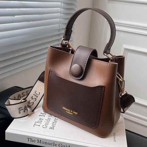 🔥🔥🔥1915 avaliações positivas┃Nova Bolsa Vintage 2025  Mão & tiracolo bucket bag de luxo