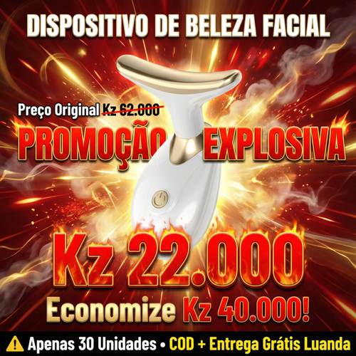 💖🔴🌸Bastão Emagrecedor Facial 7 Cores - 👑Antienvelhecimento para Rosto, Pescoço e Olhos Firmes! 🦋💫