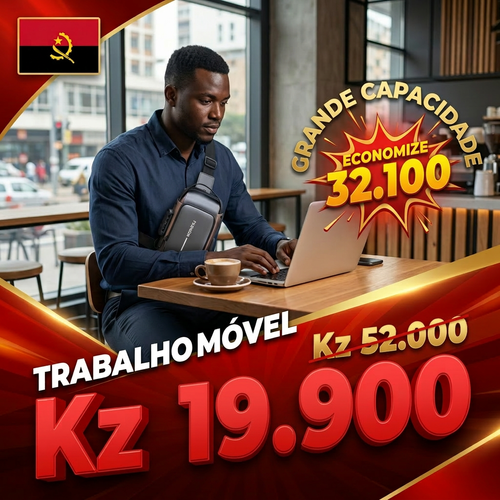 🚨🔥🇦🇴 PROMOÇÃO ESPECIAL LUANDA!—🔒🛡️Bolsa Peitoral Masculina com Cadeado + Porta USB 🔋⚡—📱💼Grande Capacidade para Telemóvel e Acessórios—🕶️Design Moderno e Antifurto—🚶‍♂️Perfeita para Trabalho, Passeio e Dia a Dia— Entrega Grátis + COD! 🚚