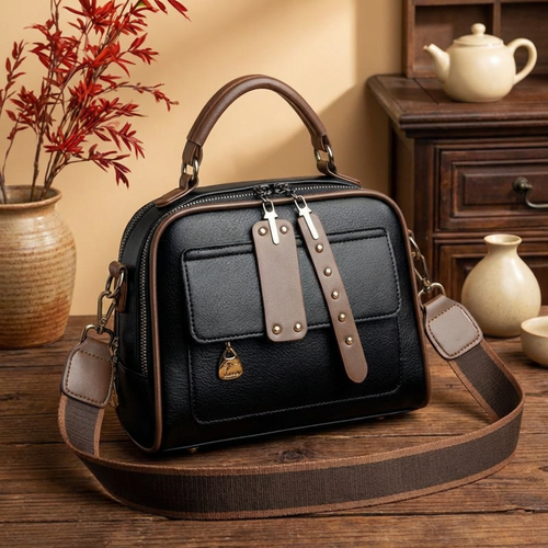 🇦🇴👜✨ OFERTA LUANDA! — Bolsa Feminina Estilo Francês 2026 💃 — Grande Capacidade para Telemóvel e Cosméticos 📱💄 — Design Elegante e Moderno 🌸 — Leve, Portátil e Perfeita para Trabalho e Passeio 🚶‍♀️