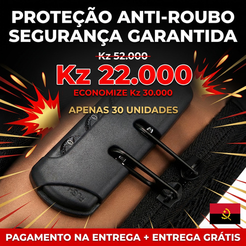 🚨🔥🇦🇴 PROMOÇÃO ESPECIAL LUANDA!—🔒🛡️Bolsa Peitoral Masculina com Cadeado + Porta USB 🔋⚡—📱💼Grande Capacidade para Telemóvel e Acessórios—🕶️Design Moderno e Antifurto—🚶‍♂️Perfeita para Trabalho, Passeio e Dia a Dia— Entrega Grátis + COD! 🚚