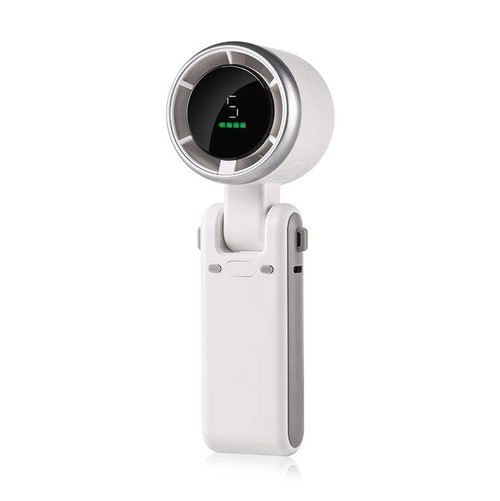 Portable Borderless Mini USB Desktop Fan Outdoor Handheld Brushless Motor Cooling Fan Neck Hanging Fan Air Cooler