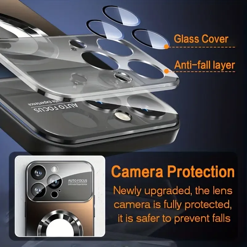 Magnetic vehicle-mounted shock-absorbing bumper design hidden card slot mobile phone case suitable for iPhone 15, 14, 13, 12, 11 Pro Max Plus