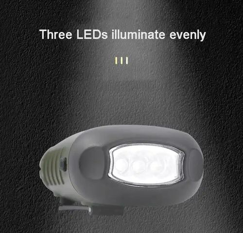 Solar Dynamo Portable Torch Hand Crank MiNi Emergency Flashlight Rechargeable LED Light for Camping