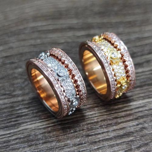 Couple Spinning Diamond Ring Set | Bond of Forever Love (Accra)