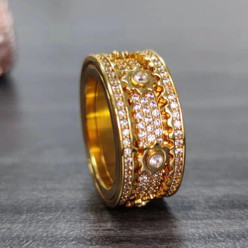 Couple Spinning Diamond Ring Set | Bond of Forever Love (Accra)