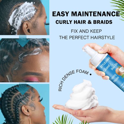 STYLEJIANG Foaming Mousse with Coconut & Shea Oils 258ml