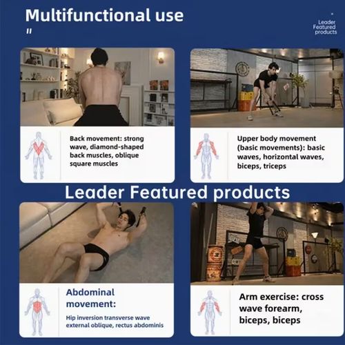 2-Pack Fitness Bars, Black Spring-Type Non-Slip Core Training Bars