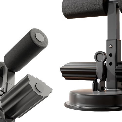 Suction cup type sit-up assistant