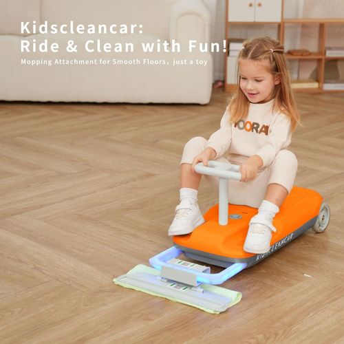 🏊 Parent-Child Twist Car Sweeper (2-in-1 Play & Clean) 🚀