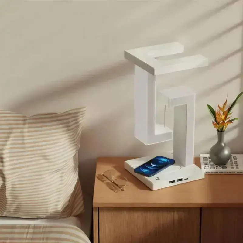 Anti-Gravity Levitating Charging Desk Lamp