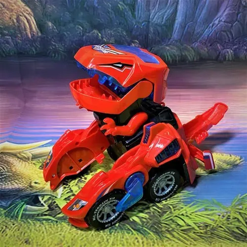 🔥 Promotion 50% OFF🎁🦖LED DINOSAUR TRANSFORMATION CAR TOY