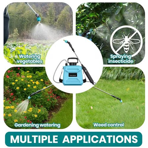 Battery-Powered Backpack Garden Sprayer (Multi-Nozzle Kit)