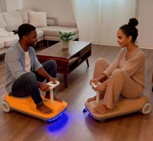 🏊 Parent-Child Twist Car Sweeper (2-in-1 Play & Clean) 🚀