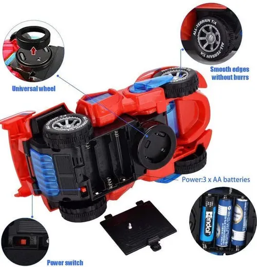 🔥 Promotion 50% OFF🎁🦖LED DINOSAUR TRANSFORMATION CAR TOY