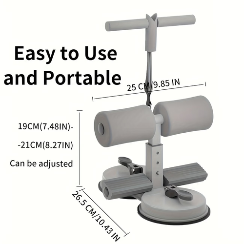 Suction cup type sit-up assistant