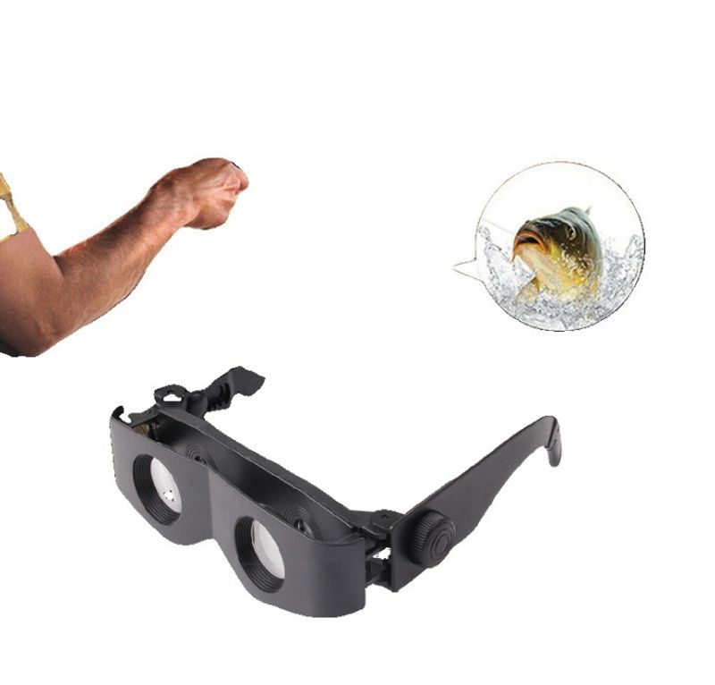 Outdoor Myopia Fishing Glasses with Magnifying Lenses for Overlooking Scenery and Binocular Vision
