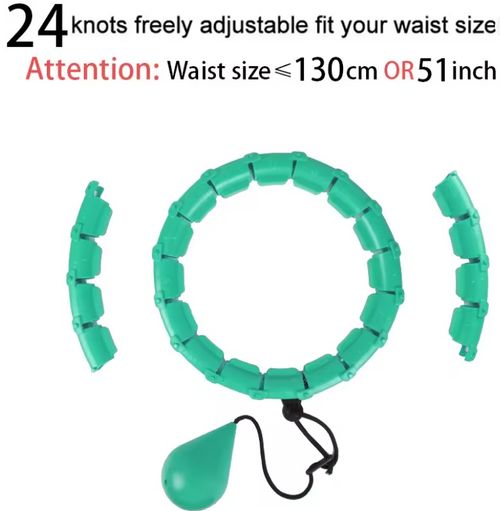 Adjustable 24-knot Hula Hoop