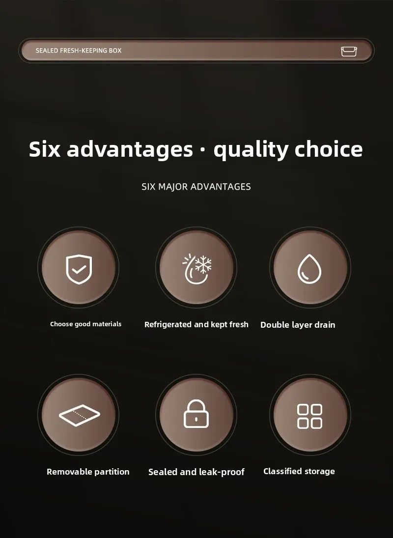 Plastic Drain Fresh-keeping Box