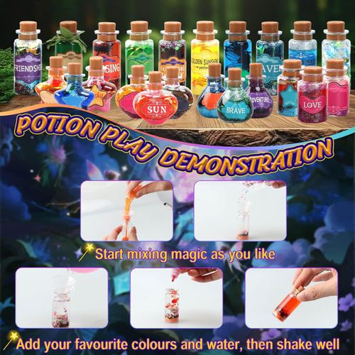 22 Magic Potions DIY Set for 6+ kids