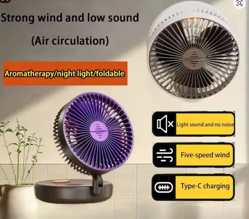2025 Upgrade 3-in-1 Multi-functional USB Fan