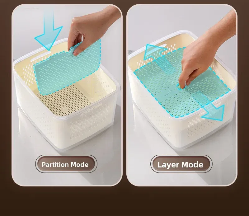 Plastic Drain Fresh-keeping Box