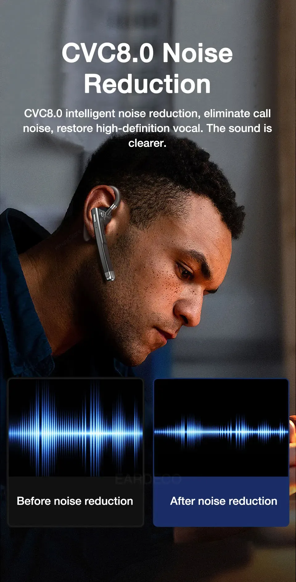 Business Wireless Headphone and Charging Box set