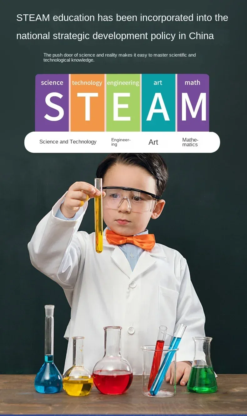 48-experiment Kids Scientist Lab Kit