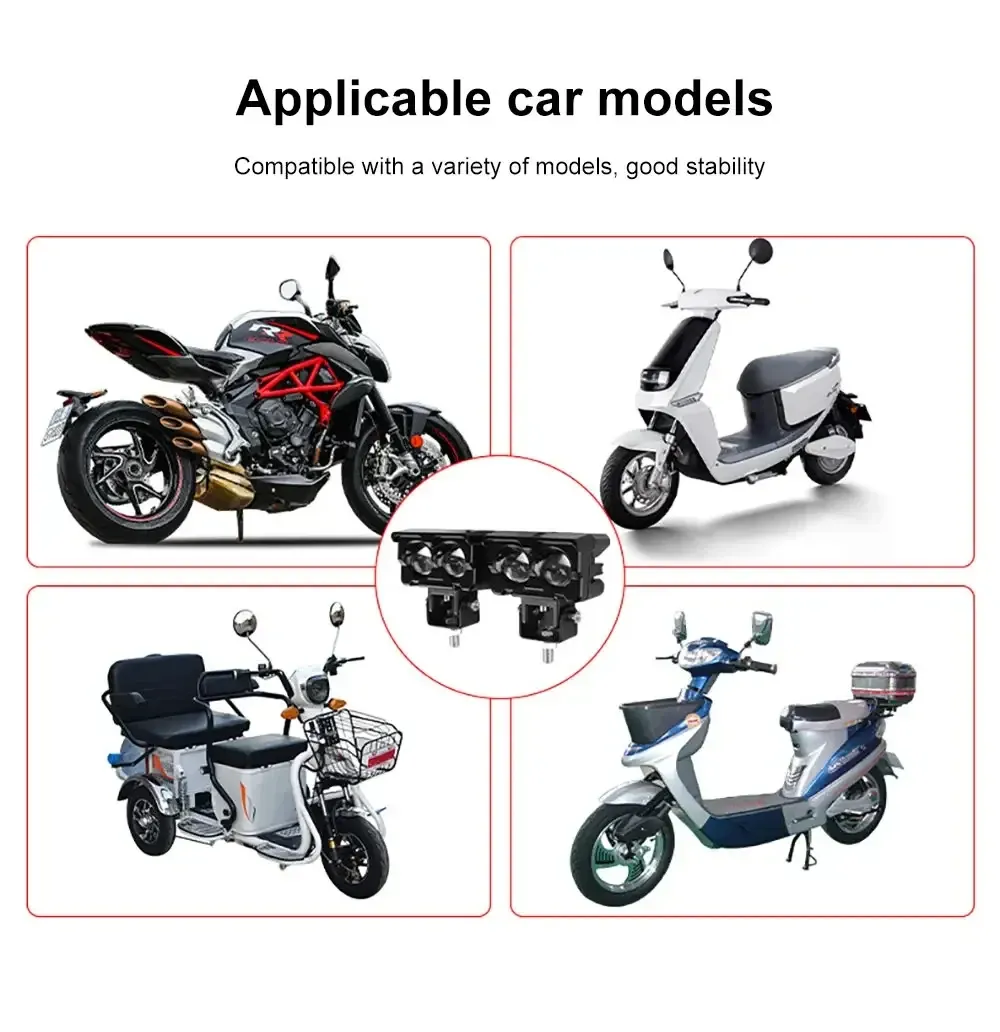 2pcs Owl Car Headlights Motorcycle Headlights