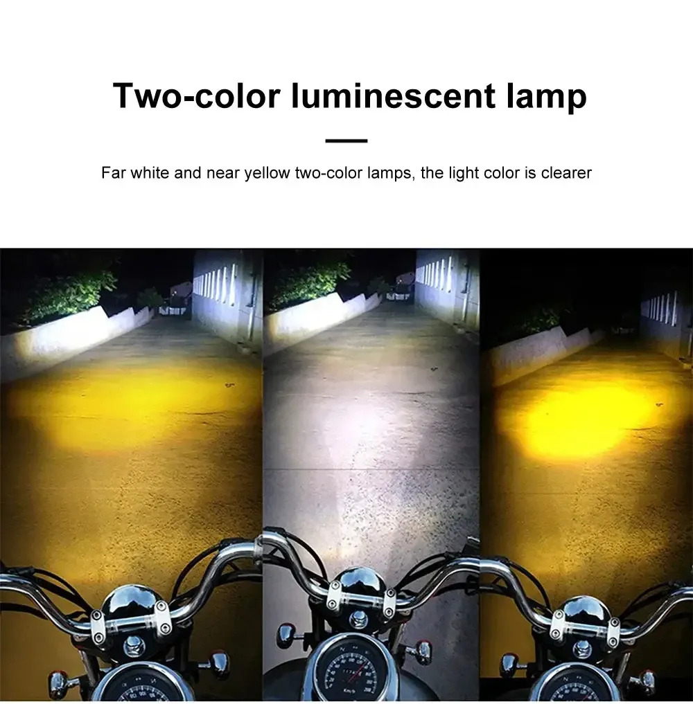 2pcs Owl Car Headlights Motorcycle Headlights